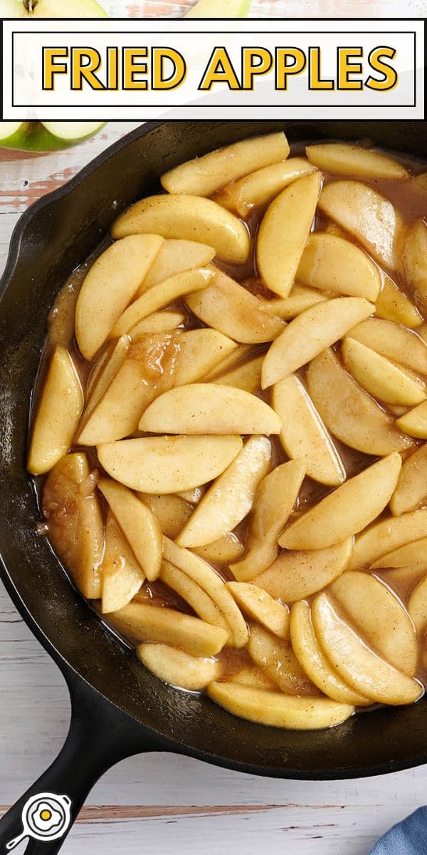 Gebratene Äpfel Pin Bild