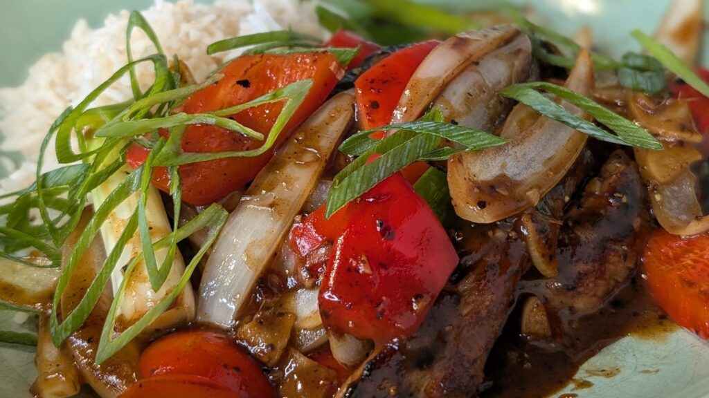 Wade Murphys Black Pepper Beef: Heute