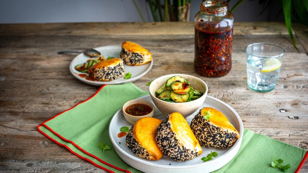 Donals Garnelen-Toast-Bao-Brötchen