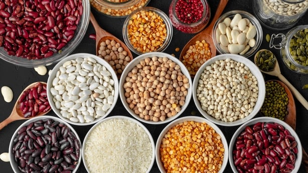 Verschiedene Bohnensorten