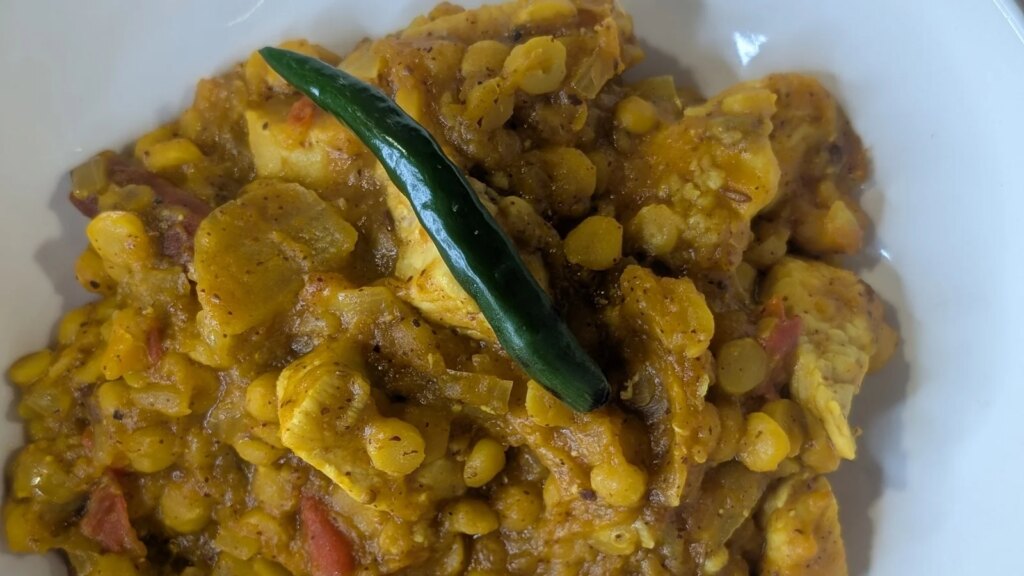 Linas Chicken Dhansak: Heute