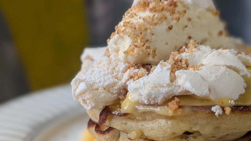 Flauschige Pfannkuchen im Zitronen-Baiser-Stil von Mags: Lifestyle