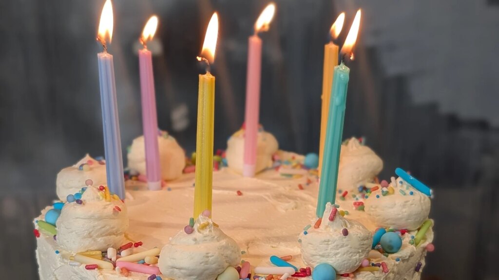 Shane Smiths Vanille-Geburtstagstorte: Heute