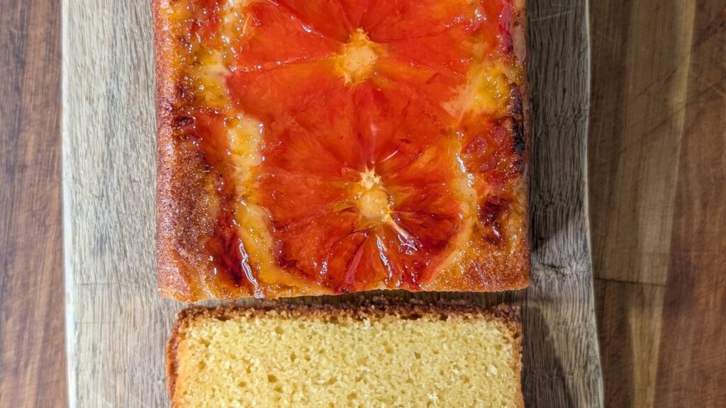 Eunice Powers rosa Grapefruit-Nieselkuchen: Heute