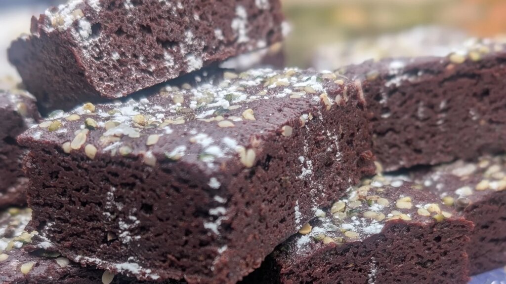 Yvonnes Midlands-Rote-Bete-Brownie: Heute