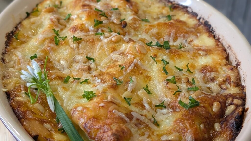 Aisling Larkins cremige Bärlauch-Hähnchen-Lasagne: Heute