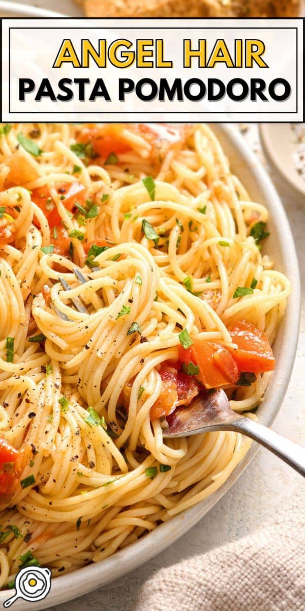 Angel Hair Pasta Pomodoro Pin-Bild