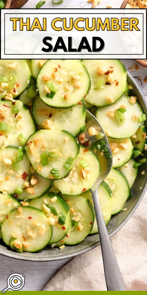 Thailändisches Gurkensalat-Pin-Bild
