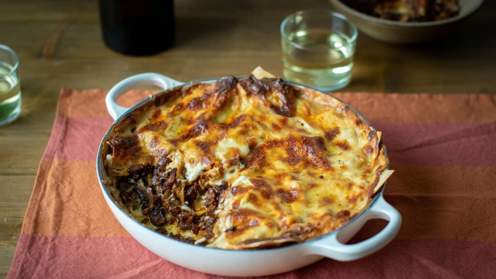 Kochen Sie wie ein Koch: Pilzlasagne
