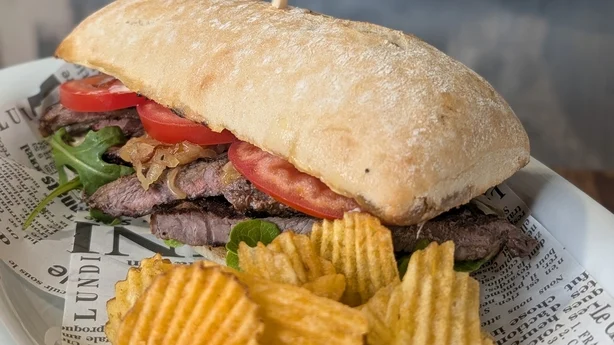 Steak-Sandwich
