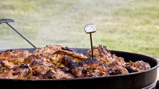 Fleischthermometer für BBQ-Hähnchen