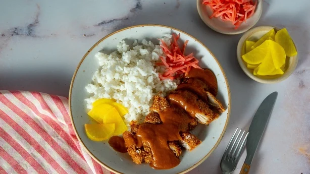 Hühnchen-Katsu-Curry