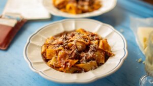Donals italienische Küche: Langsam gegartes Rinderragout