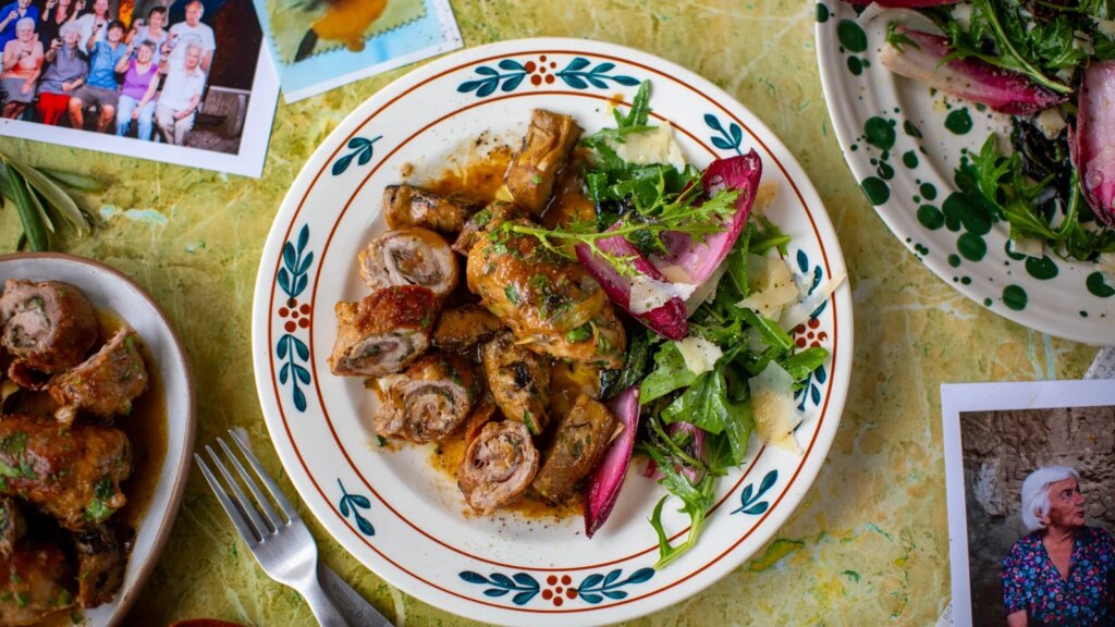 Donal's Italian Kitchen: Schweine-Saltimbocca-Rollen mit Artischocken