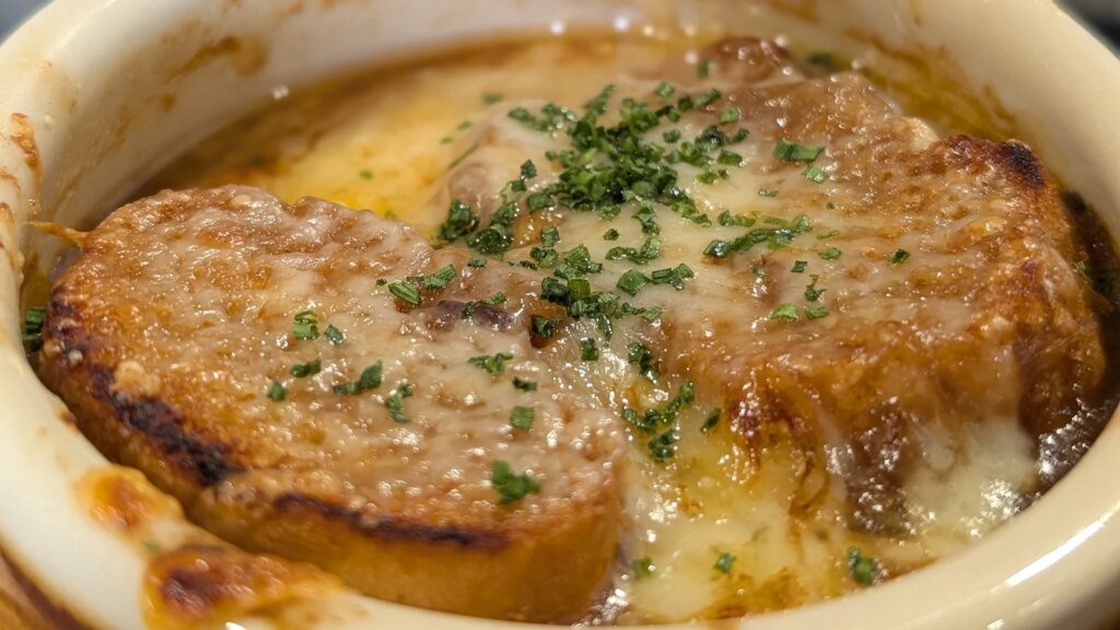 Wade Murphys gratinierte französische Zwiebelsuppe: Heute