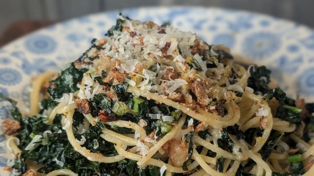 Zitronenbutternudeln mit Cavolo Nero von Eunice Power: Heute