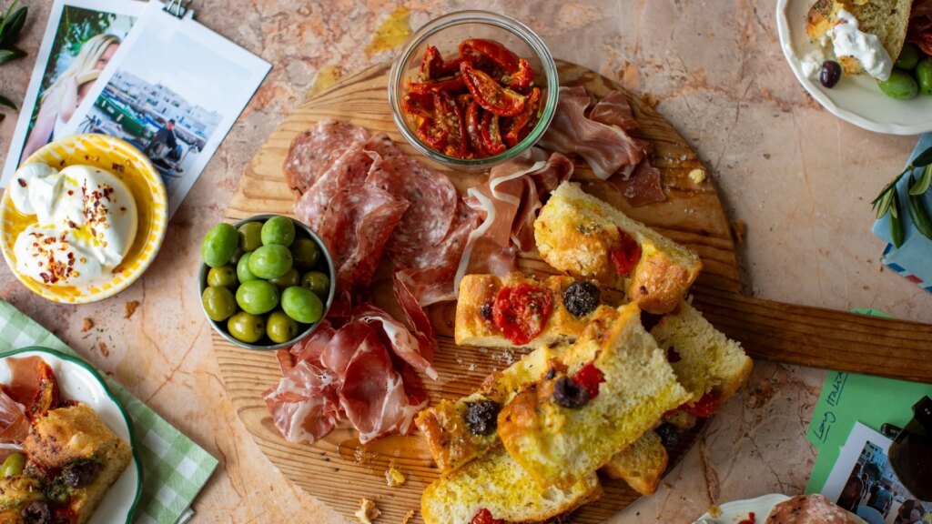 Donals italienische Küche: Focaccia Pugliese