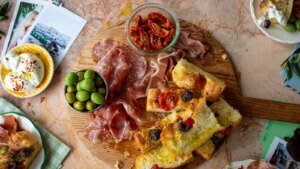 Donals italienische Küche: Focaccia Pugliese