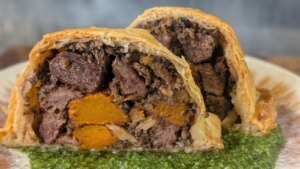 Rindfleisch-, Pilz- und Thymian-Pithivier von Mags Roche: Heute