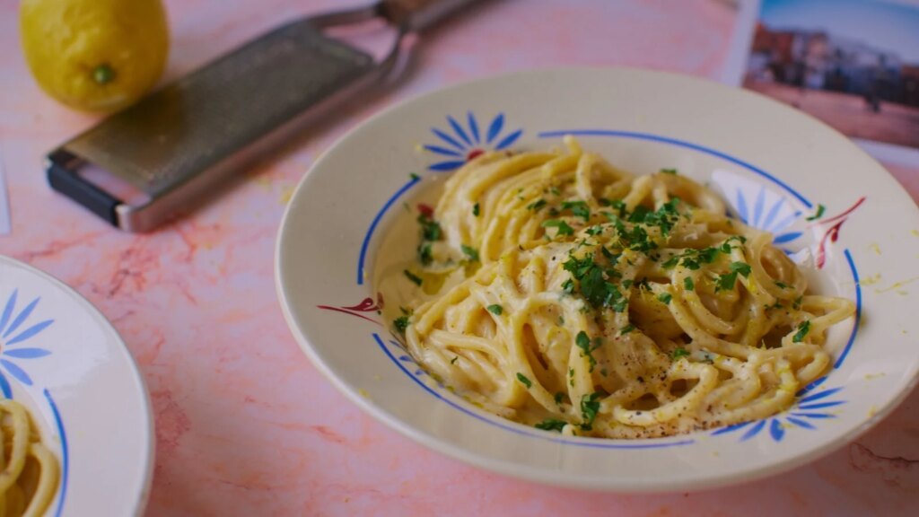 Donals italienische Küche: Spaghetti Al Limone