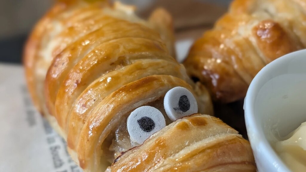 Wade Murphys Halloween-Wurstbrötchen-Mumien