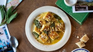Donal's Italian Kitchen: Gnudi mit Salbei und brauner Butter