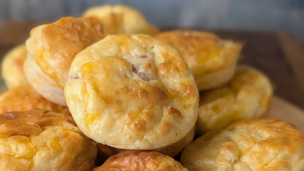 Samantha Forrests herzhafte Käse- und Schinkenmuffins: Heute