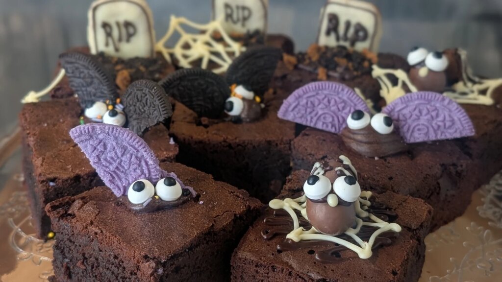 Mags Roches Halloween-Fledermaus-Brownies: Heute