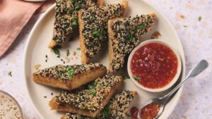 Eva Paus asiatisches Kochbuch: Sesam-Garnelen-Toast