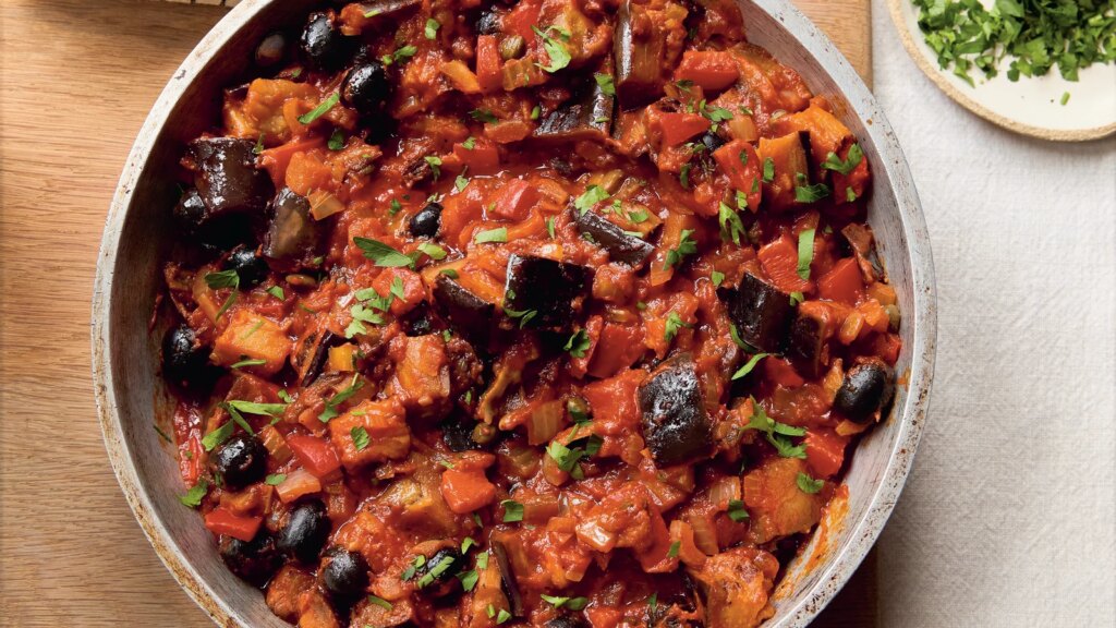 Mary Berrys Auberginen-Caponata
