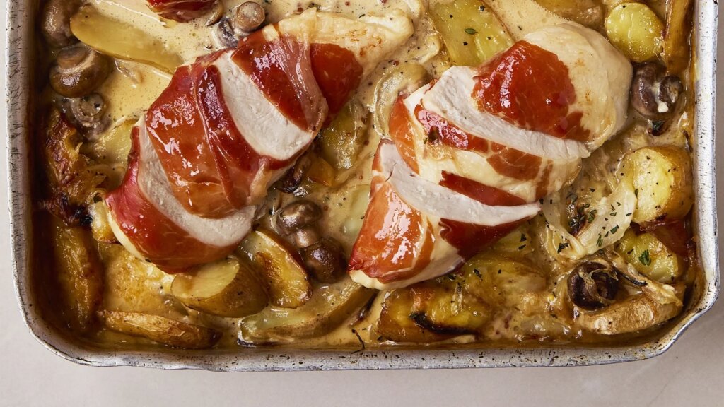 Mary Berrys Hühnchen-Tartiflette